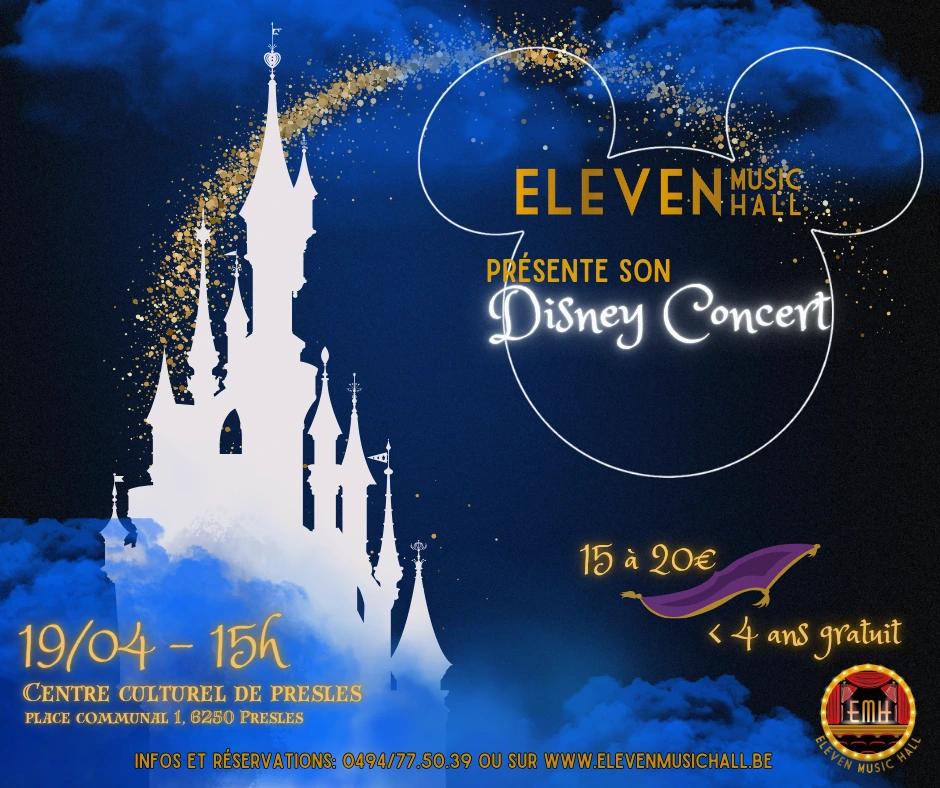 Disney concert : les répétitions